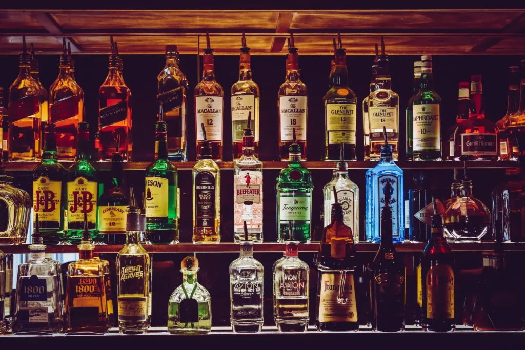 alcool 
nos coktails 
le cardinal lyon